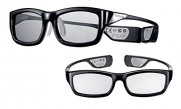 (2x Pair) Samsung Rechargeable 3D Active Glasses, Black