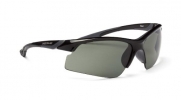 Optic Nerve Crux Sunglasses, Shiny Black, Polarized Smoke Lens