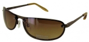 Kenneth Cole Reaction 'KC1031' Sunglasses,Shiny Brown