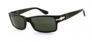 Persol PO2803S Sunglasses-95/58 Black (Crystal Green Polarized Lens)-58mm