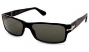 Persol Sunglasses - PO2747 / Frame: Black (57mm) Lens: Polarized Crystal Green