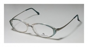 Rodenstock R5157 Womens/Ladies Optical High-class Designer Full-rim Eyeglasses/Eye Glasses (51-16-135, Transparent Teal / Silver)