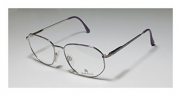 Rodenstock R2333 Womens/Ladies Full-rim Eyeglasses/Eye Glasses (53-16-135, Shiny Silver / Lilac Pattern)