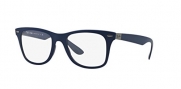 RAY BAN Eyeglasses RX 7034 5439 Matte Dark Blue 50MM