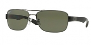 Ray-Ban Sunglasses RB3522 004/9A Gunmetal Polar Green 64 17 135