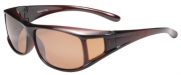 Hilton Bay Polarized Over-Prescription Sunglasses P77 (Tortoise & Amber)