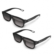 LG AG-F210 Cinema 3D Glasses (2-Pairs) for 2011 and 2012 LG 3D LED-LCD HDTVs (Colors May Vary Black, White, Orange )