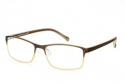 Cagalli Fashion Designer Eyeglasses Frame Clear Lens Rxable Glasses (Brown Fade M1016)
