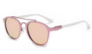 GAMT Color Film Polarized Aviator Unisex Sunglasses Fashion Classic UV Protection Metal Frame Eyeglasses Pink