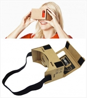 Epple Google Cardboard 3d Vr Virtual Reality DIY 3d Glasses for Smartphone with NFC and Headband