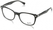 Ray Ban RX5285 Eyeglasses-2034 Top Black On Transparent-53mm