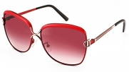 Larvin Torria Eyebrow Style Oversized Polarized Sunglasses