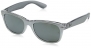 Ray-Ban RB2132 - New Wayfarer Non-Polarized Sunglasses, Top Brushed Silver, 40.7 mm