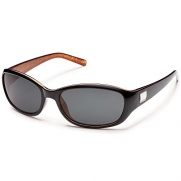 Suncloud Iris Polarized Sunglasses Black Backpaint / Gray Polarized One Size
