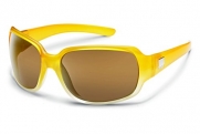 Suncloud Cookie Polarized Sunglasses, Yellow Fade Frame, Sienna Lens