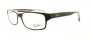 Ray-Ban Rx5114 Rectangular Eyeglasses,Top Black & Transparent,54 mm