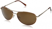 Suncloud Patrol Polarized Sunglass with Polycarbonate Lens, Tortoise Frame/Brown