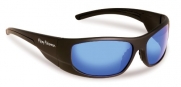 Flying Fisherman Cape Horn Polarized Sunglasses (Matte Black Frame, Yellow-Amber Lenses)