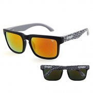 Y-H Fashion Trendy Eyewear Popular Sun Glasses Retro Vintage New SPY Flynn Sunglasses(C14)