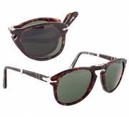 Persol PO0714 24/31 Havana Sunglasses with Grey Lenses 52mm 714 24/31 52