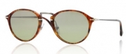 Persol 3046S 108/83 Caffe Tortoise 3046S Round Sunglasses Lens Category 2