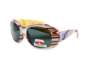 Baby Banz Jbanz Sunglasses, Lilac Stripe
