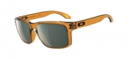 Oakley Men's Holbrook OO9102-31 Rectangular Sunglasses,Orange,55 mm
