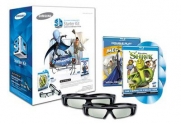 Samsung 3D Starter Kit - 2 pairs of Black 3D active glasses SSG-3100m/za