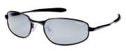 JiMarti Polarized Aviator Sunglasses Spring Hinges JMAVP5 (Black Smoke)
