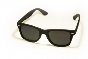 Wayfarer Polarized Retro Sunglasses WF01PZ Black Matte