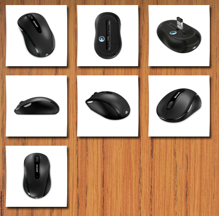 Microsoft wireless mobile mouse 4000 graphite