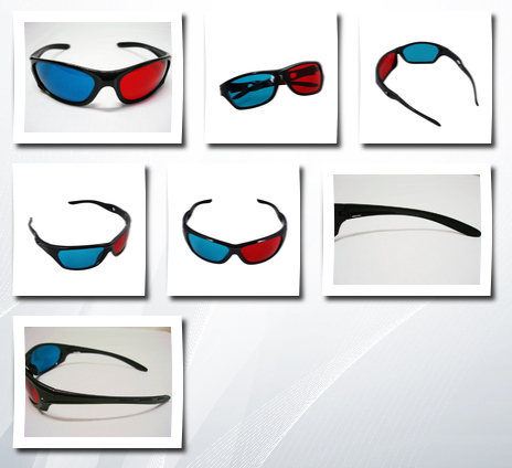 3D Classes 3d sunglasses red/blue
