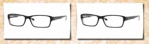 Ray-Ban rx5169 eyeglasses-2034 black/transparent-54mm