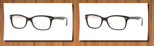 Ray-Ban ray ban rx5228 eyeglasses-5014 black/texture-50mm