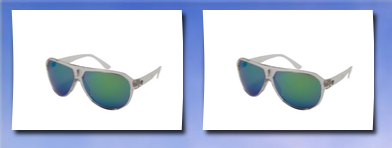 Dragon experience ii sunglasses, clear, green